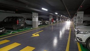 Cumhuriyet Meydanı yer altı otoparkına vatandaştan yoğun ilgi