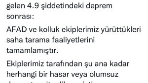 Elazığ Valisi Toraman, "Saha tarama faaliyetlerini tamamlamıştır"
