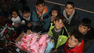 Köydeki çocuklar ilk sömestr tatillini eğlenerek geçirdi