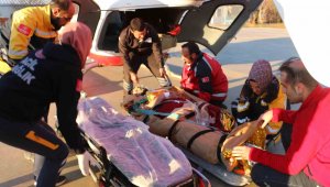 198 saat sonra kurtarılmıştı, Diyarbakır'a helikopterle sevk edildi