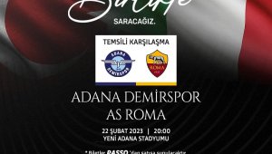 Adana Demirspor, depremzedeler için Roma ile temsili maç yapacak