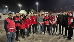 ADÜ deprem bölgesine destek sağlamaya devam ediyor