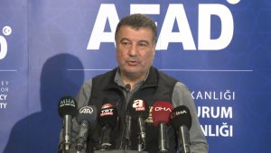 AFAD Deprem ve Risk Azaltma Genel Müdürü Tatar: "Şu ana kadar toplamda 3 bin 858 artçı sarsıntı var"