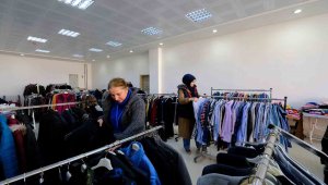 Akdağmadeni'nde depremzedeler için ihtiyaç mağazası kuruldu