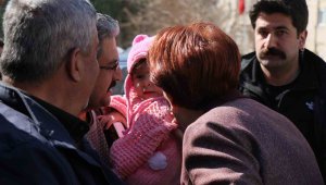 Akşener Osmaniye'de depremzedeleri hastanede ziyaret etti