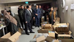 Almanya'da yaşayan Türklerden yardım seferberliği