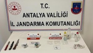 Antalya'da jandarmadan uyuşturucu operasyonu: 11 şüpheli yakalandı