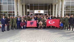 Arnavutluk'tan gelen 83 kişilik arama kurtarma ekibi geri döndü