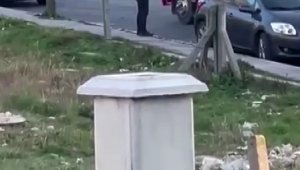 Ateş açtığı pompalı tüfeği kafasına dayadı