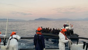 Aydın'da 39 düzensiz göçmen kurtarıldı