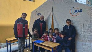 Aydın'dan giden ekipler depremzedelere psikolojik destek sağlıyor