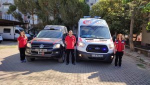 Aydınlı sağlıkçılar, deprem bölgesinde görev başında