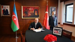 Azerbaycan Cumhurbaşkanı Aliyev: "Tüm Azerbaycan halkı, kardeş Türk halkının yanındadır"