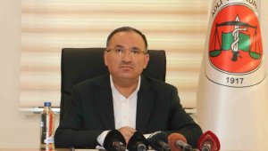 Bakan Bozdağ'dan Adli Tıp Kurumu Diyarbakır Grup Başkanlığı'nda açıklamalar