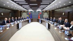 Bakan Nebati, Türkiye'yi ziyarete gelen AB heyetini ağırladı