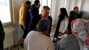 Başkan Çerçi depremzedelerle bir araya geldi