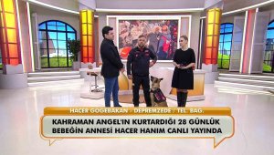Bebeğiyle enkazdan kurtarılan anneden duygulandıran sözler