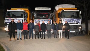 Biga'nın yardımları ulaşmaya devam Ediyor