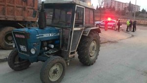 Bilecik'te traktör yayaya çarptı