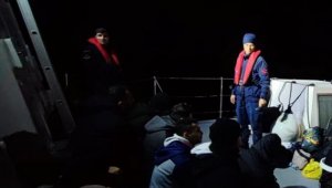 Bodrum'da 33 düzensiz göçmen karaya çıkarıldı