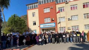 Bozyazı'da bir okul tahliye edildi