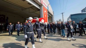 Bursa itfaiyesinde hüzünlü veda