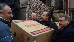 Bursa'dan depremzedelere 600 adet soba yardımı