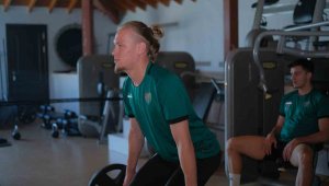 Bursaspor salonda çalıştı
