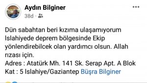 Büşra öğretmen depremde hayatını kaybetti