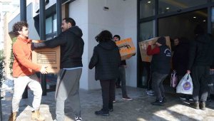 Büyükçekmece'den Hatay'a 7 tır yardım malzemesi gönderildi