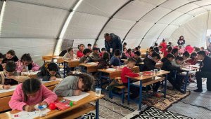 Çadır kentlerde öğrencilere yönelik psikososyal eğitimler başladı