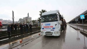 Canik'ten deprem bölgesine yardım seferberliği