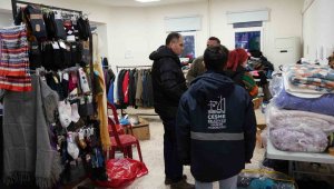 Çeşme Belediyesi, depremzedeler için ücretsiz butik açtı