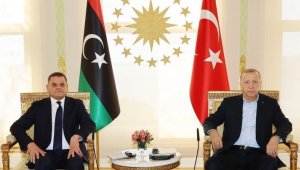 Cumhurbaşkanı Erdoğan, Libya Başbakanı Abdülhamid Dibeybe'yi kabul etti