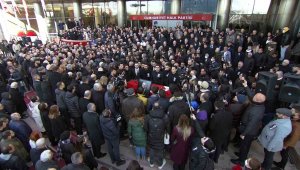 Deniz Baykal için CHP Genel Merkezinde tören düzenlendi