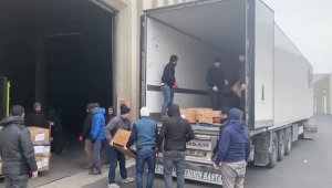 Deprem bölgesi için Tekirdağ'da fabrikalar battaniye üretimine başladı