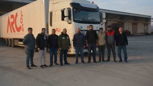 Deprem bölgesine 4 tır yem