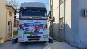 Deprem bölgesine Aydın'dan yem desteği