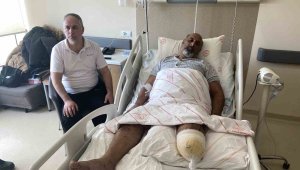 Deprem sırasında balkondan atlayarak hayatta kalan Çelik korku dolu anları anlattı