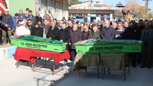 Depremde hayatını kaybeden anne ve kızı toprağa verildi