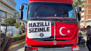 Depremin 58'inci saatinde 58'inci araç Nazilli'den yola çıktı