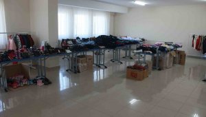 Depremzedeler için Kırklareli'nde 'sevgi mağazası' kuruldu