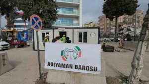 Depremzedelere konteynerde hukuk hizmeti