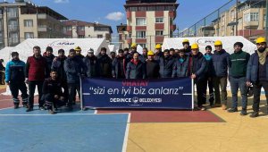 Derince Hatay'da tek yürek oldu