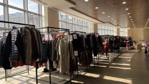 Dev spor salonlarında depremzedeler için iyilik zinciri oluşturuldu