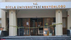 Dicle Üniversitesi rektörlük binası boşaltıldı