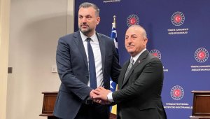 Dışişleri Bakanı Çavuşoğlu, Bosna-Hersekli mevkidaşı Konakoviç ile görüştü