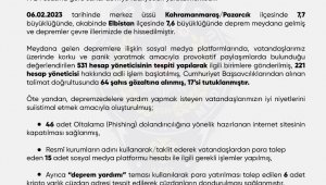 EGM: "Provokatif paylaşımlarda bulunduğu değerlendirilen 531 hesap yöneticisi tespit edildi"