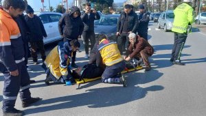 Ereğli'de trafik kazası 1 yaralı