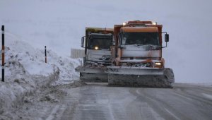 Erzincan'da kardan 31 köy yolu ulaşıma kapalı